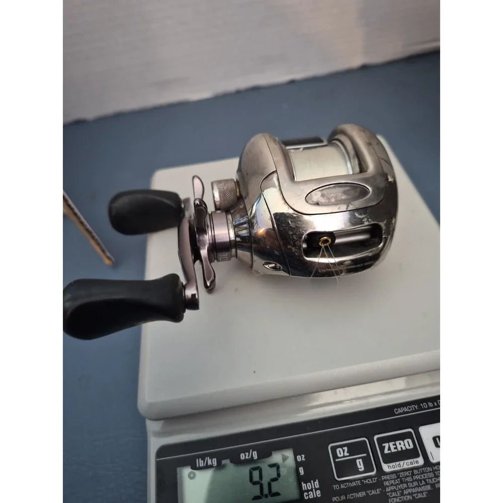 Bass PRO SHOPS JOHNNY MORRIS‎ BAITCAST REEL FISHING REEL USED JMX1000
